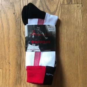 Muhammed Ali x Bombas Champion Calf Socks White M